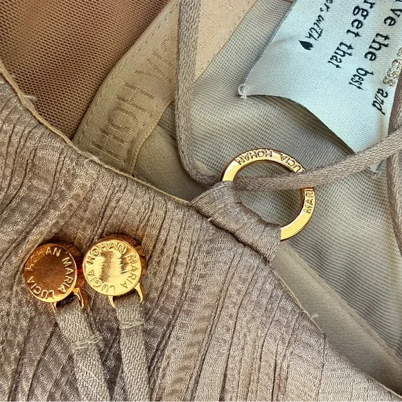 Maria Lucia Hohan “Lissandra” Gown – Creme Brulee – Size 40 (US 6) - Picture 7 of 10